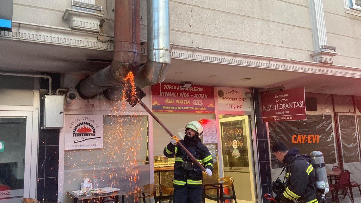 Erzincan'da Çıkan Yangın Söndürüldü
