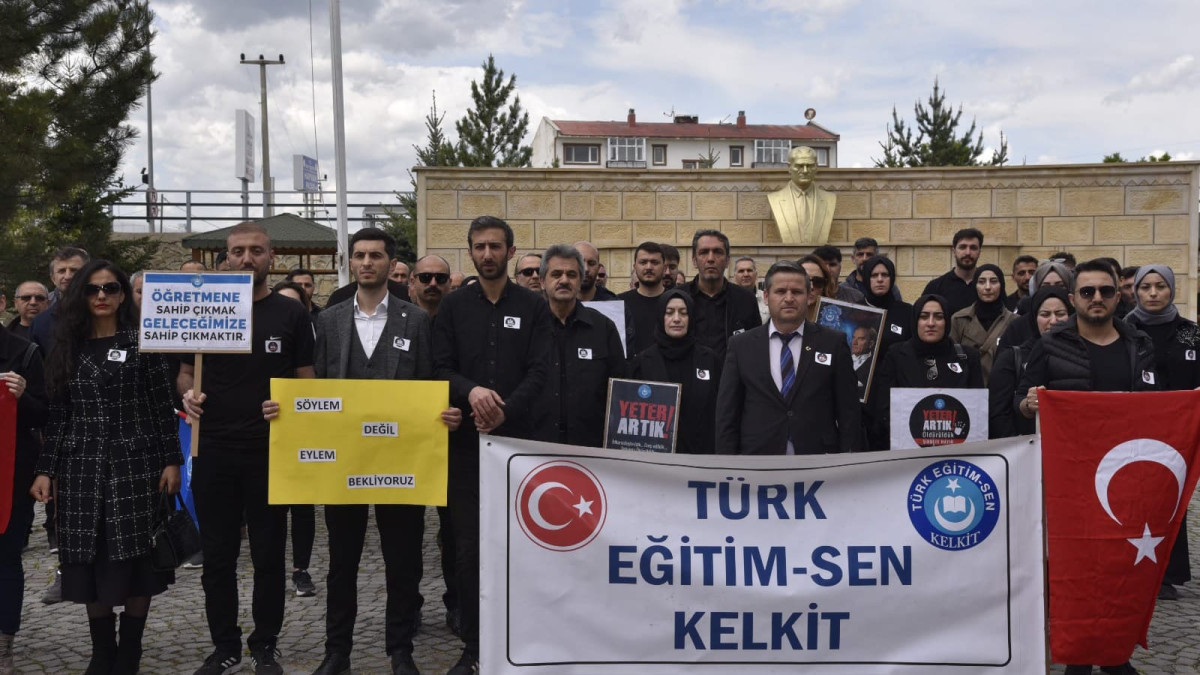 Kelkit Türk Eğitim-Sen ''Öğretmene Uzanan Eller Kırılsın''